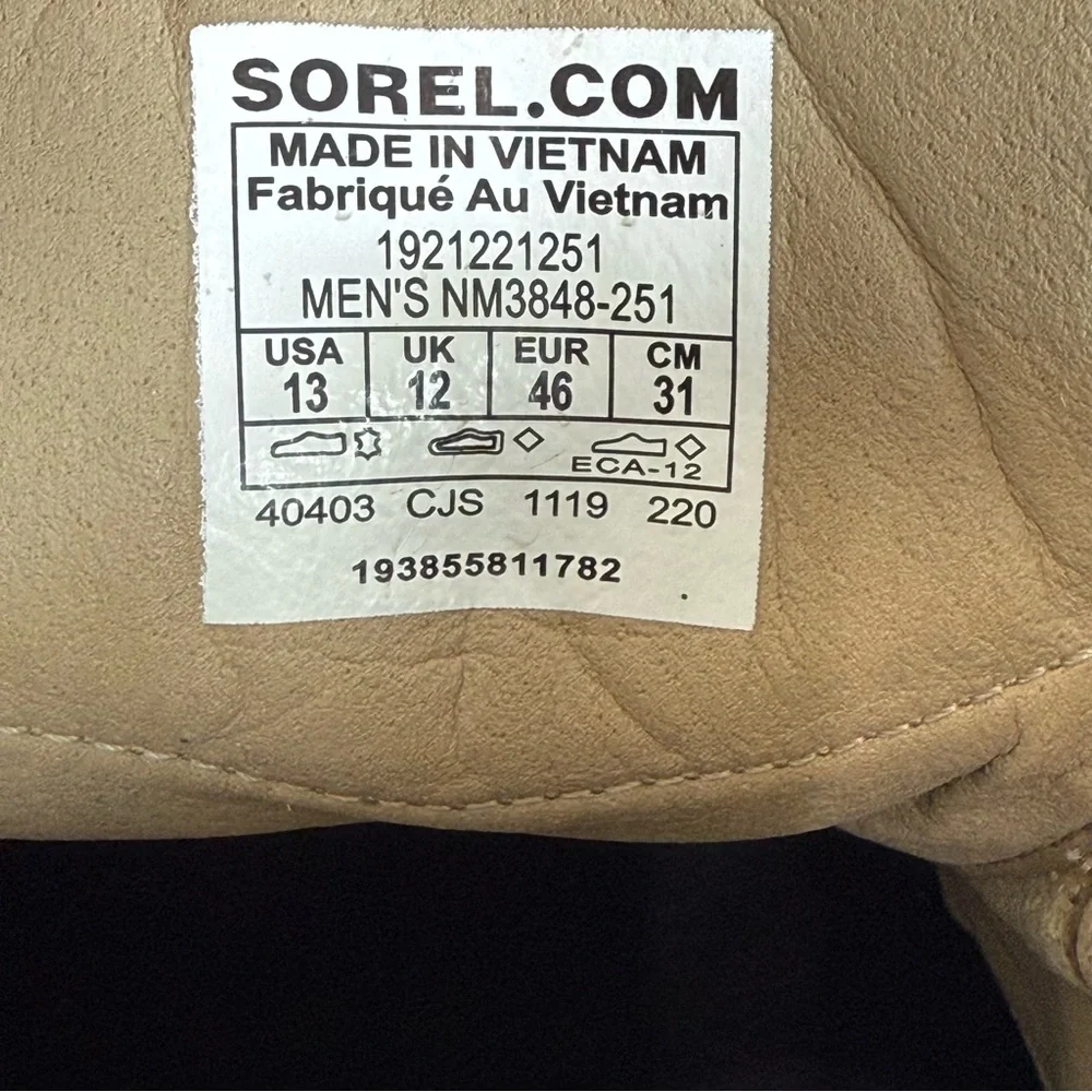 Sorel sandy tan